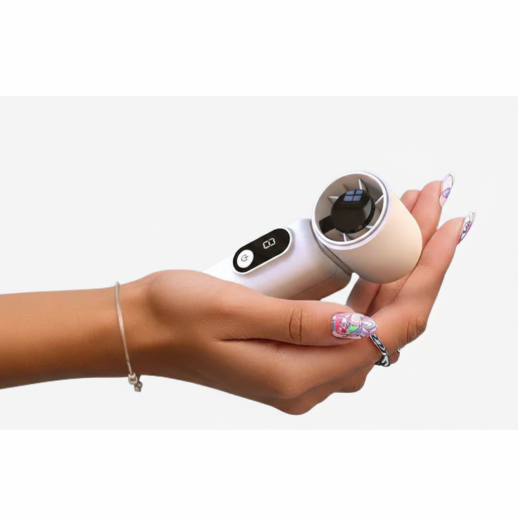Powerful Cooling Anywhere - Compact, Rechargeable & Portable
