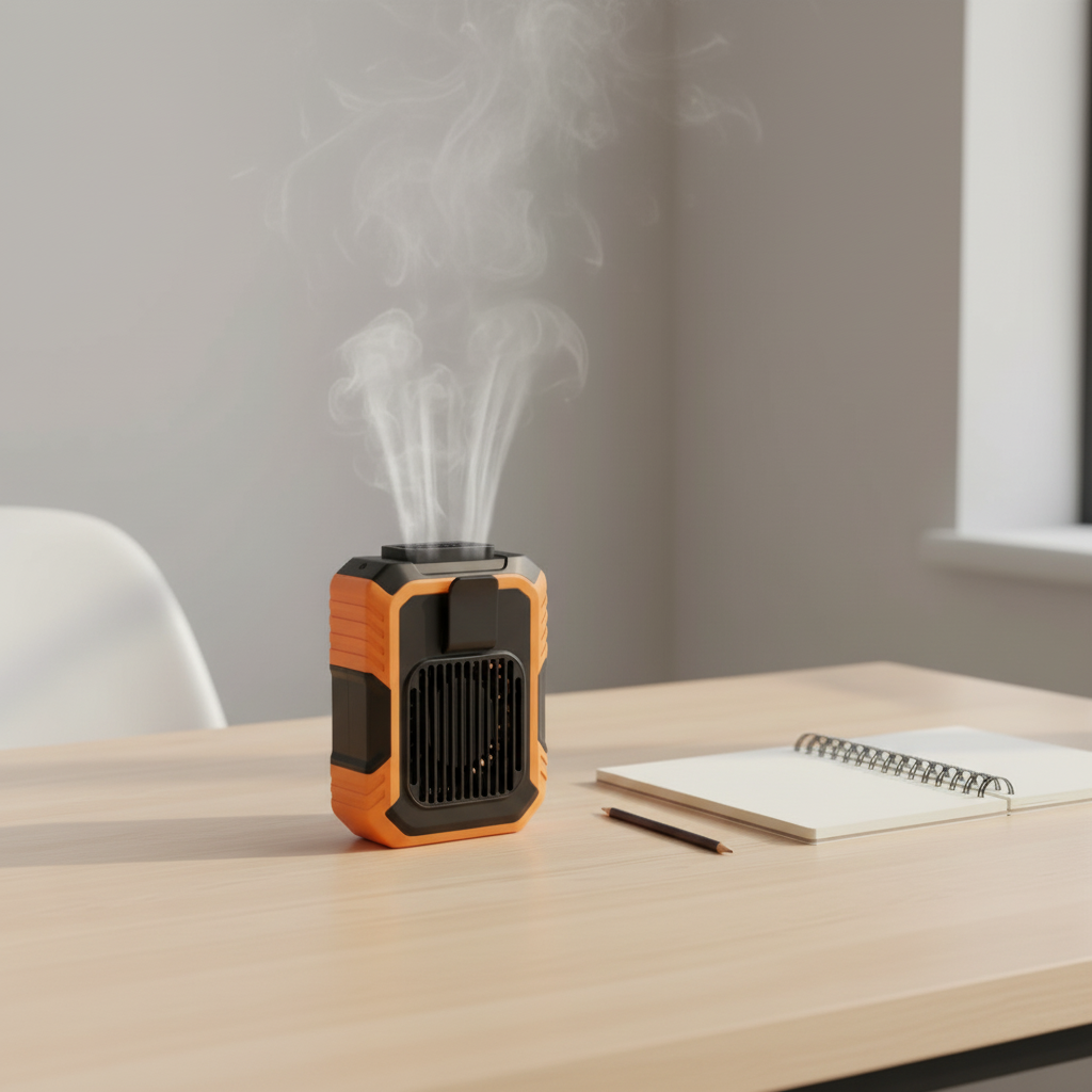 Wearable Waist Fan – Hands-Free Cooling Anywhere