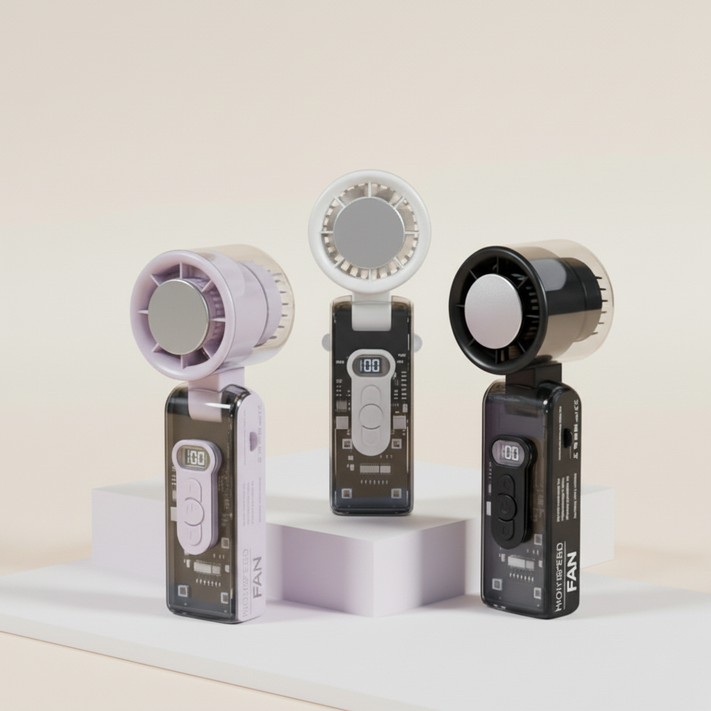 IceRush Turbo Handheld Fan – Chill, Wherever You Go!