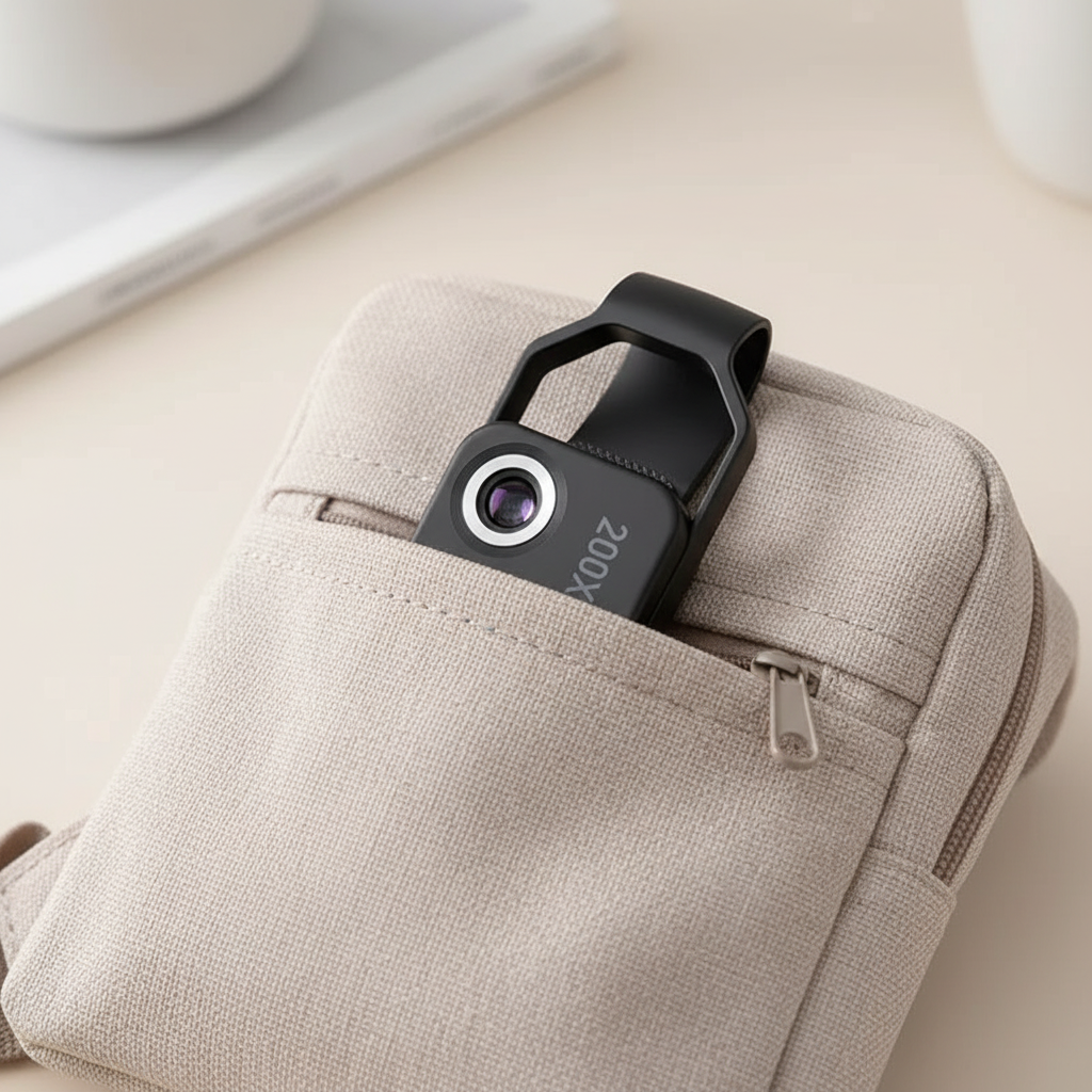 200X Smartphone Microscope Lens – Tiny World, Big View